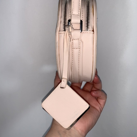 Sunday Best Aritzia Light Pink Circle Crossbody Purse - Picture 8 of 17